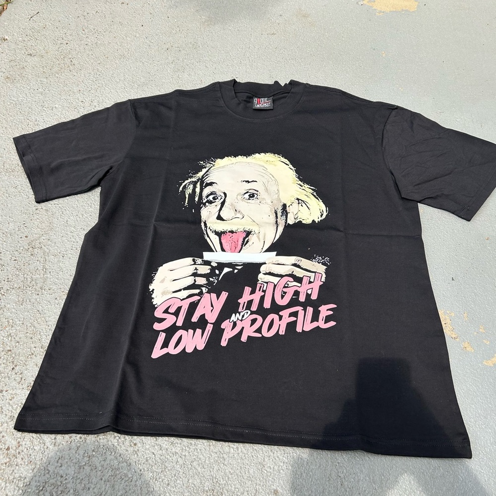 Saint Michael’s T-Shirt with Einstein Print